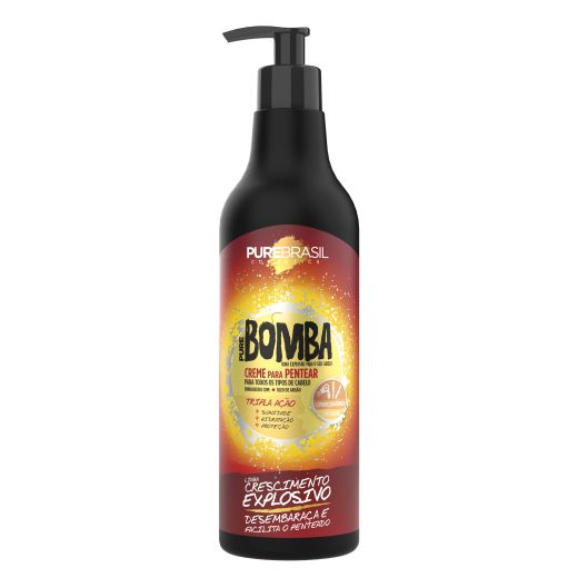 Creme de Pentear Pure Bomba - Pure Brasil