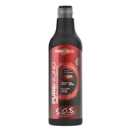 Shampoo Pure Rícino - Pure Brasil