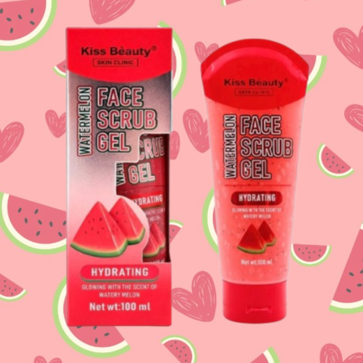 Esfoliante Facial de Melancia - Kiss Bèauty