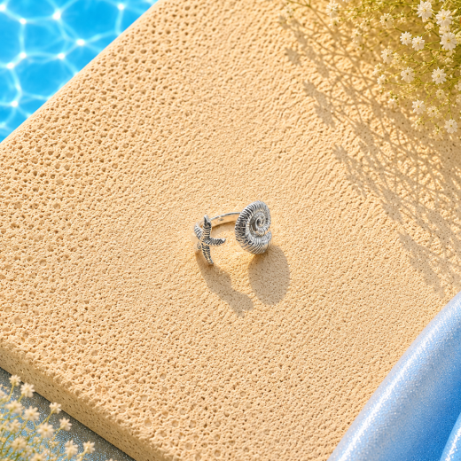 Anel Summer Vibes Starfish - BELLIA