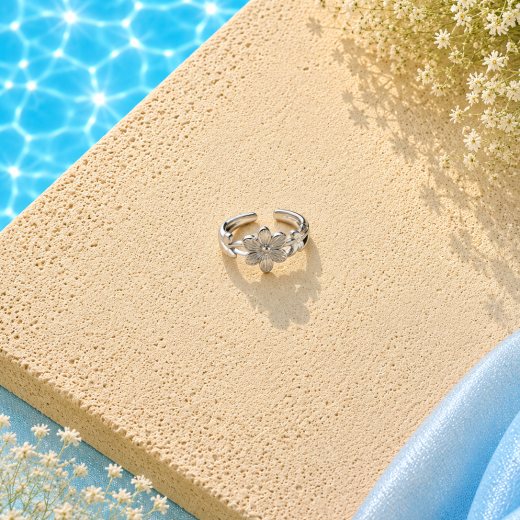 Anel Summer Vibes Flower - BELLIA