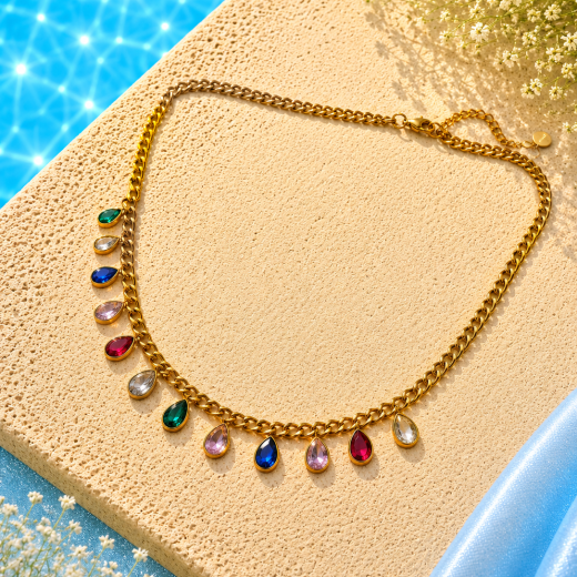 Colar Summer Vibes Color - BELLIA